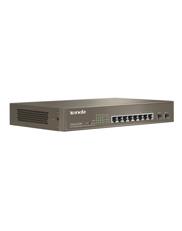 Tenda TEG3210P 8 X Gigabit PoE Switch, +2 X SFP, max 115W główny