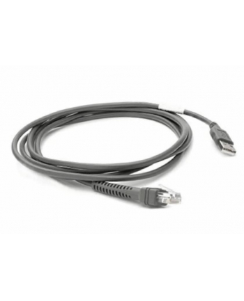 Kabel USB prosty 2,1m do czytników kodów Zebra