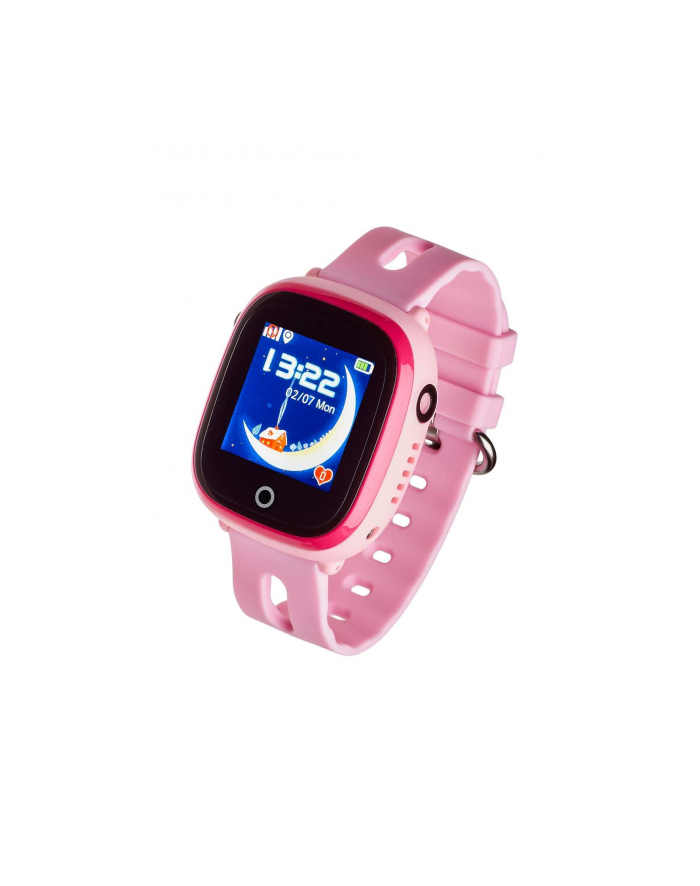 Smartwatch, Zegarek Garett Kids Happy Różowy główny