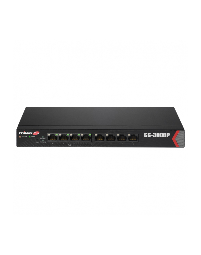 edimax technology Edimax Long Range 8-Port Gigabit Web Managed Switch with 4 PoE+ Ports (PB 72W) główny