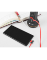 natec Extreme Media kabel microUSB - USB 2.0 (M), 1m, kątowy, czerwony - nr 22