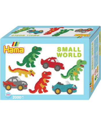 hama bügelperlen Hama 10.3502 Dinosaur and car Craft - Multi-Colour