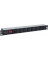 intellinet network solutions Intellinet Listwa zasilająca rack 19'' 1U  110V - 250V/10A 8 gniazd C13 kabel 2m - nr 41