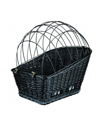 produkty zoologiczne TX-13117 KOSZ NA ROWER CZARNY 35x49x55