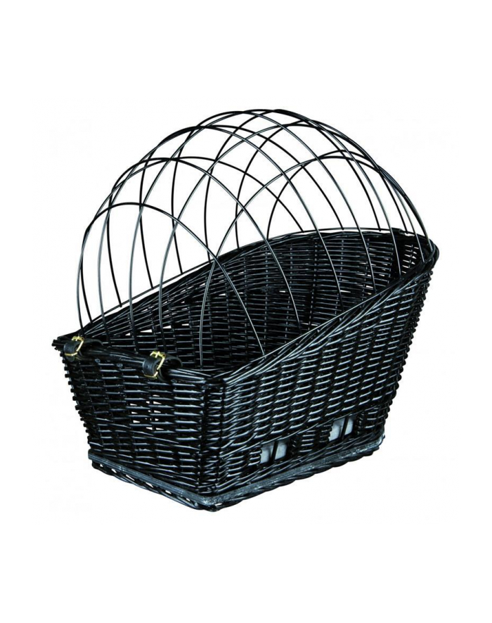 produkty zoologiczne TX-13117 KOSZ NA ROWER CZARNY 35x49x55 główny