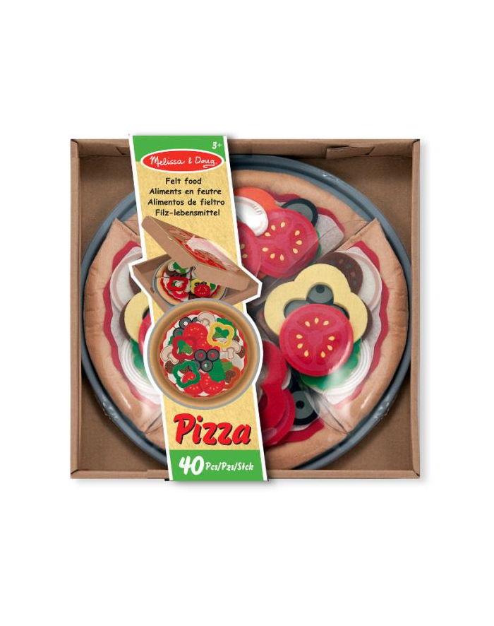 melissa & doug MELISSA Filcowa pizza 13974 główny