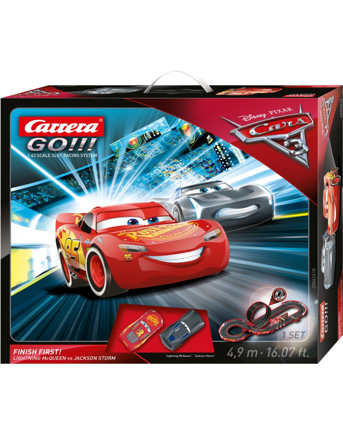 carrera toys Tor Disney Pixar Cars 3 Finish First! 62418 Carrera główny