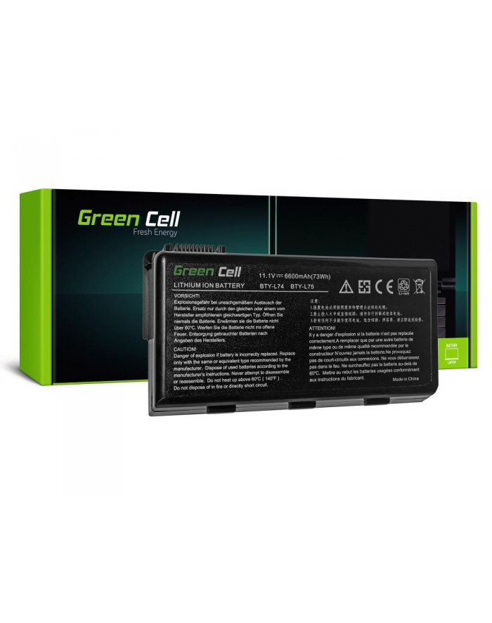 Bateria Green Cell BTY-L74 o zwiększonej pojemności do MSI CR500 CR600 CR610 CR6 główny