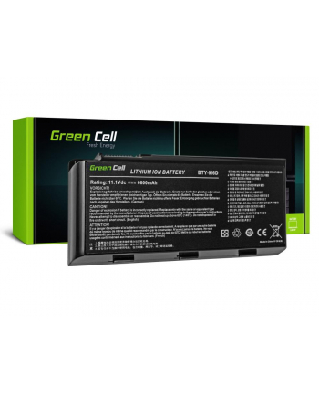Bateria Green Cell BTY-M6D do Laptopa MSI GT60 GT70 GT660 GT680 GT683 GT780 GT78