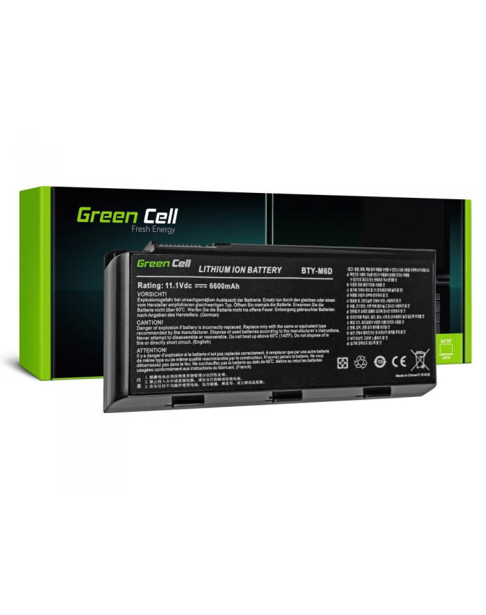 Bateria Green Cell BTY-M6D do Laptopa MSI GT60 GT70 GT660 GT680 GT683 GT780 GT78 główny