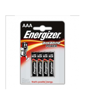 energizer Bateria Alkaline Power Alkaliczna AAA LR03 E91 4 szt. blister