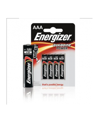 energizer Bateria Alkaline Power Alkaliczna AAA LR03 E91 4 szt. blister