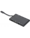 digitus Stacja dokująca podróżna USB Typ C, 9 portów, funkcja Dual Monitor - nr 40