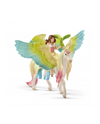 schleich SLH 70566 Wróżka Surah z migoczącym pegazem