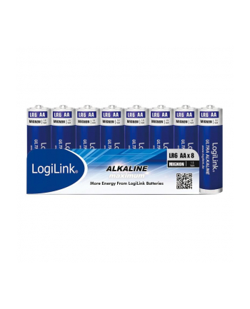 logilink Baterie alkaliczne LR6, 1.5V, 8sztuk