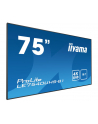 iiyama Monitor 75 LE7540UHS-B1 4K,OPS,18/7,LAN,IPS - nr 23