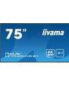 iiyama Monitor 75 LE7540UHS-B1 4K,OPS,18/7,LAN,IPS - nr 25