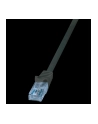 LOGILINK Patch cord U/UTP;cat.6A; wtyk RJ45-cat.6; EconLine; dł.2m;czarny - nr 2