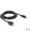 Delock Kabel Przedłużacz USB 2.0 (BM) - USB 2.0 (BF) 2m - nr 3