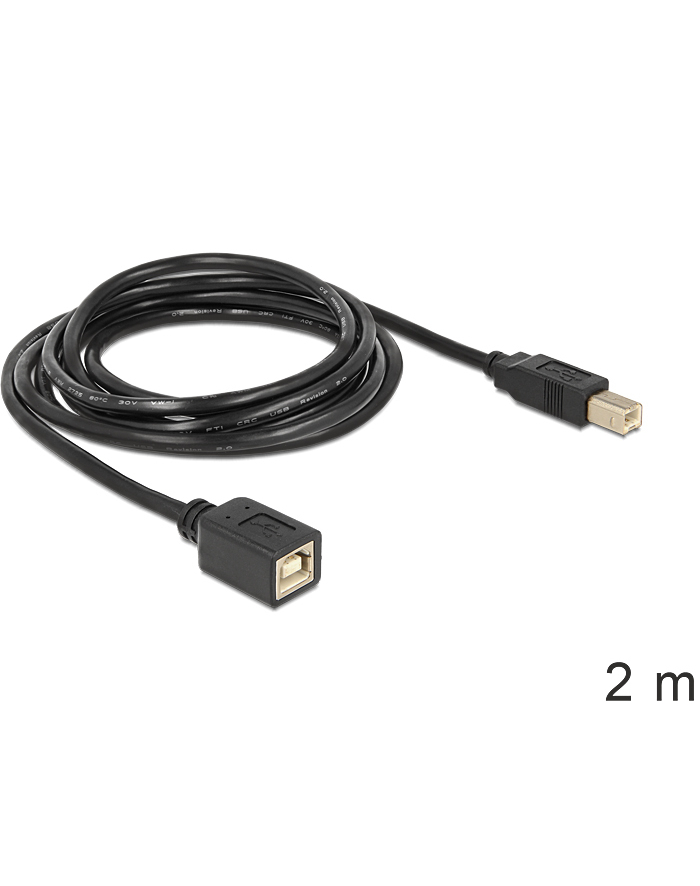 Delock Kabel Przedłużacz USB 2.0 (BM) - USB 2.0 (BF) 2m główny