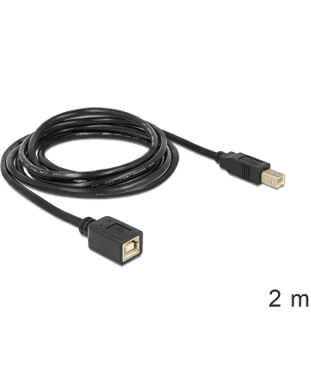 Delock Kabel Przedłużacz USB 2.0 (BM) - USB 2.0 (BF) 2m