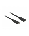 Delock przedłużacz USB Typ-C AM-AF;  0,2m, czarny - nr 11