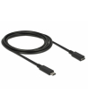 Delock przedłużacz USB Typ-C AM-AF;  2,0m, czarny - nr 5