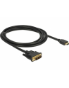 Delock kabel DVI(M) - HDMI(M) 2,0m, czarny - nr 16