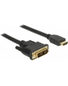Delock kabel DVI(M) - HDMI(M) 2,0m, czarny - nr 22