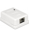 Delock gniazdo natynkowe podwójne 1x RJ45 kat. 6; LSA - nr 26