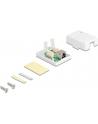 Delock gniazdo natynkowe podwójne 1x RJ45 kat. 6; LSA - nr 35