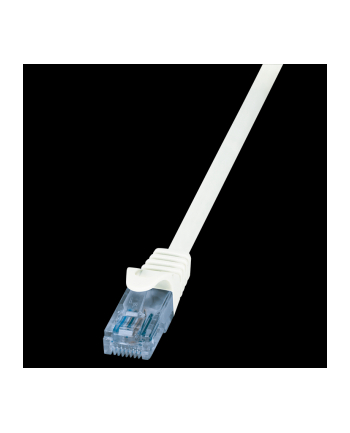 LOGILINK Patch cord U/UTP;cat.6A; wtyk RJ45-cat.6; EconLine; dł.0,5m;biały