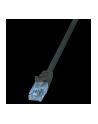 LOGILINK Patch cord U/UTP;cat.6A; wtyk RJ45-cat.6; EconLine; dł.1m;czarny - nr 3