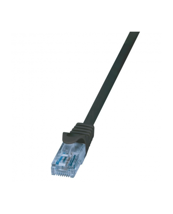 LOGILINK Patch cord U/UTP;cat.6A; wtyk RJ45-cat.6; EconLine; dł.10m; czarny