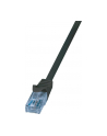 LOGILINK Patch cord U/UTP;cat.6A; wtyk RJ45-cat.6; EconLine; dł.10m; czarny - nr 4