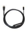Manhattan Kabel monitorowy adapter USB-C na HDMI 4K M/M czarny 2m - nr 4