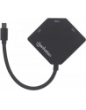 Manhattan Konwerter adapter Mini DisplayPort miniDP na HDMI/DVI/VGA M/F czarny - nr 11