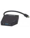 Manhattan Konwerter adapter Mini DisplayPort miniDP na HDMI/DVI/VGA M/F czarny - nr 9