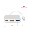 Maclean MCTV-840 Adapter USB-C - HDMI / USB 3.0 / USB-C metalowa obudowa 4K OTG - nr 2