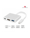 Maclean MCTV-840 Adapter USB-C - HDMI / USB 3.0 / USB-C metalowa obudowa 4K OTG - nr 3