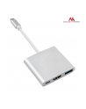 Maclean MCTV-840 Adapter USB-C - HDMI / USB 3.0 / USB-C metalowa obudowa 4K OTG - nr 4