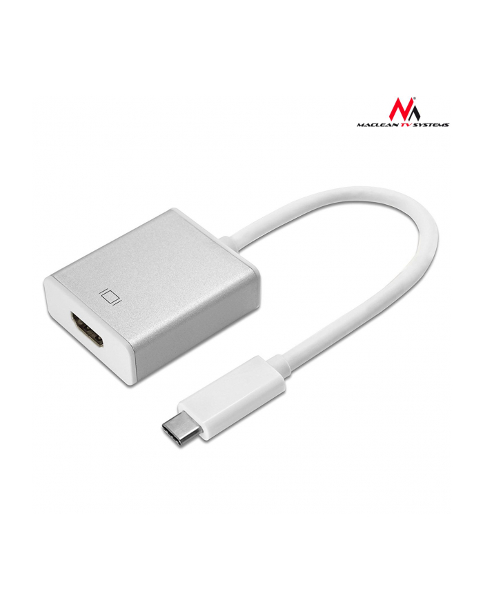 Maclean MCTV-841 Adapter USB-C - HDMI 1080p 60Hzmetalowa obudowa główny