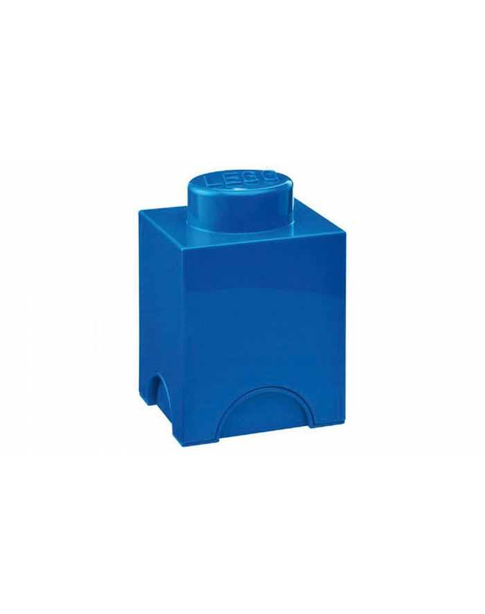 Pojemnik klocek LEGO® z 1 wypustka (Bright Blue) główny