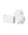 Pojemnik klocek LEGO® z 2 wypustkami (White) - nr 2