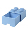 Szuflada klocek LEGO® z 4 wypustkami (Light Royal Blue) - nr 1