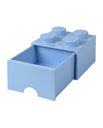 Szuflada klocek LEGO® z 4 wypustkami (Light Royal Blue)