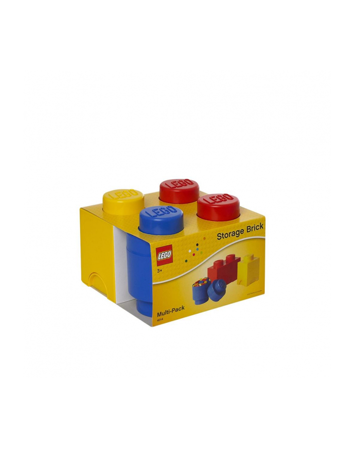 Zestaw pojemnikow w ksztalcie klockow LEGO® Multi-Pack S: 3 Sztuk główny