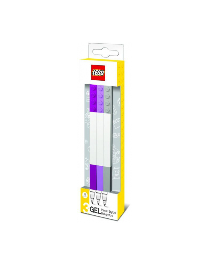 Dlugopis zelowy LEGO® (3 szt.) miks główny