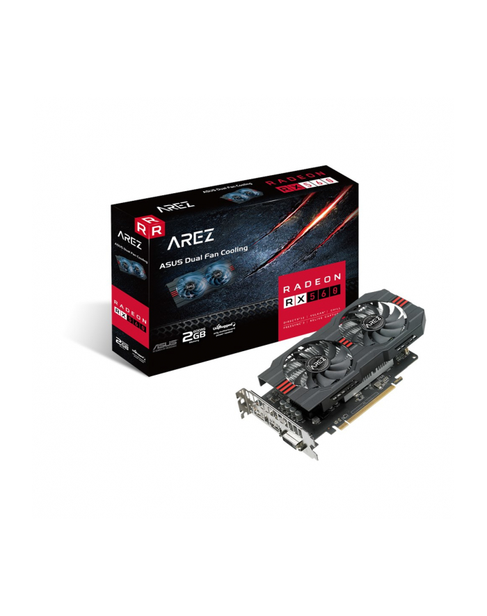 ASUS Radeon RX 560 Arez series, 2GB GDDR5, HDMI, DVI, DP główny