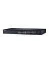 Dell Networking N1524P, PoE+, 24x 1GbE + 4x 10GbE SFP+ fixed ports, Stacking, IO - nr 1